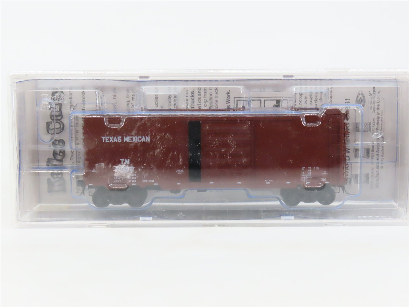 HO Scale Kadee 5316 TM Texas Mexican 40' Box Car 8952 RTR