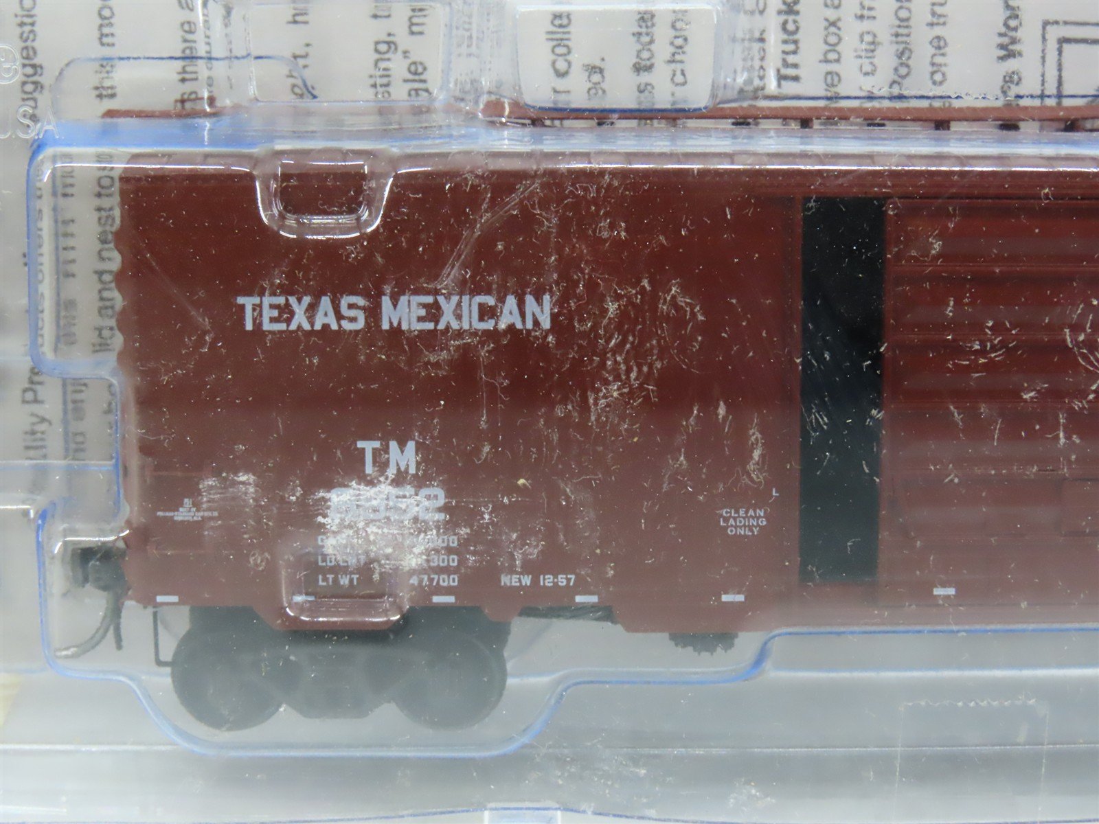 HO Scale Kadee 5316 TM Texas Mexican 40' Box Car 8952 RTR