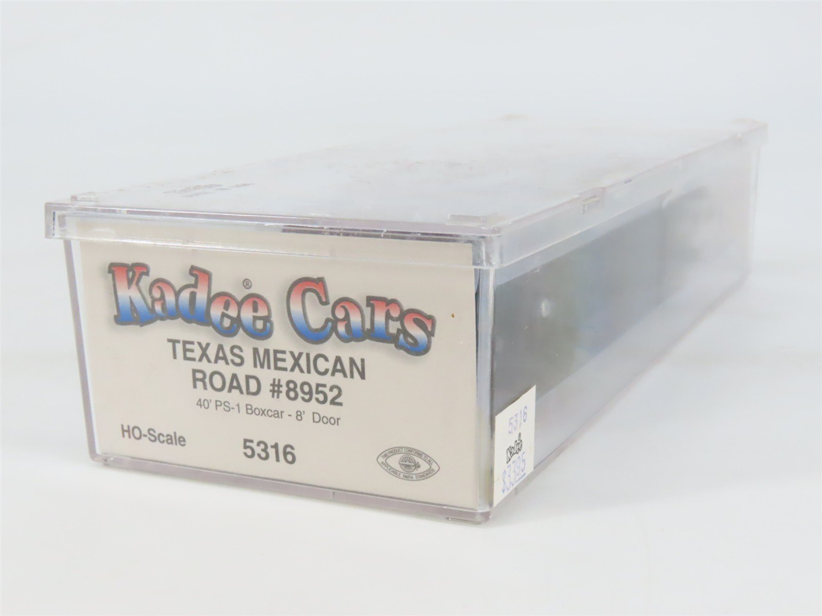 HO Scale Kadee 5316 TM Texas Mexican 40' Box Car 8952 RTR