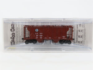 HO Scale Kadee 8219 ATSF Atchison, Topeka & Santa Fe 2-Bay Covered Hopper RTR