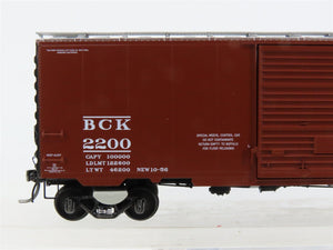 HO Scale Kadee 4926 BCK Buffalo Creek 40' Box Car 2200 RTR