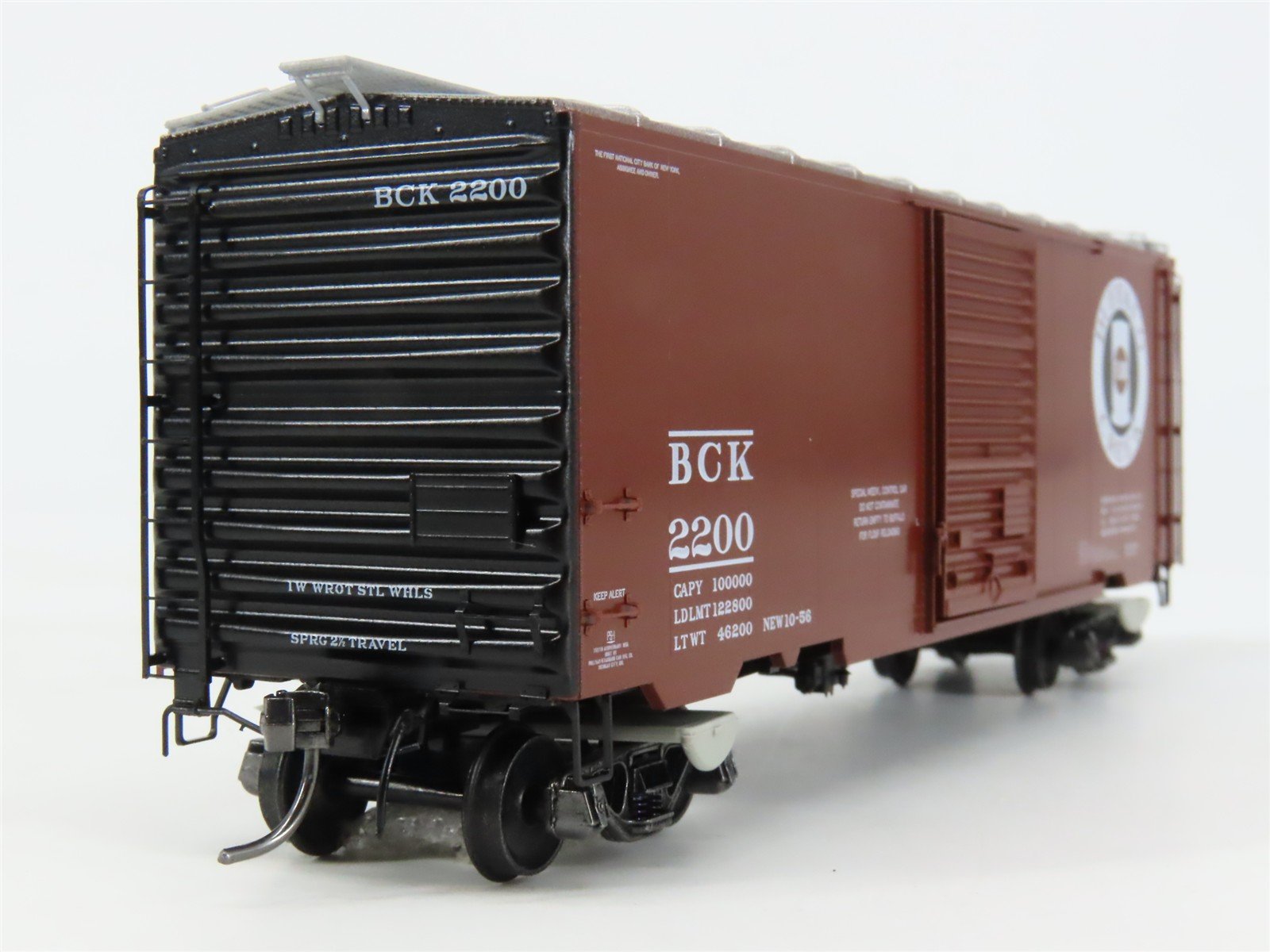 HO Scale Kadee 4926 BCK Buffalo Creek 40' Box Car 2200 RTR