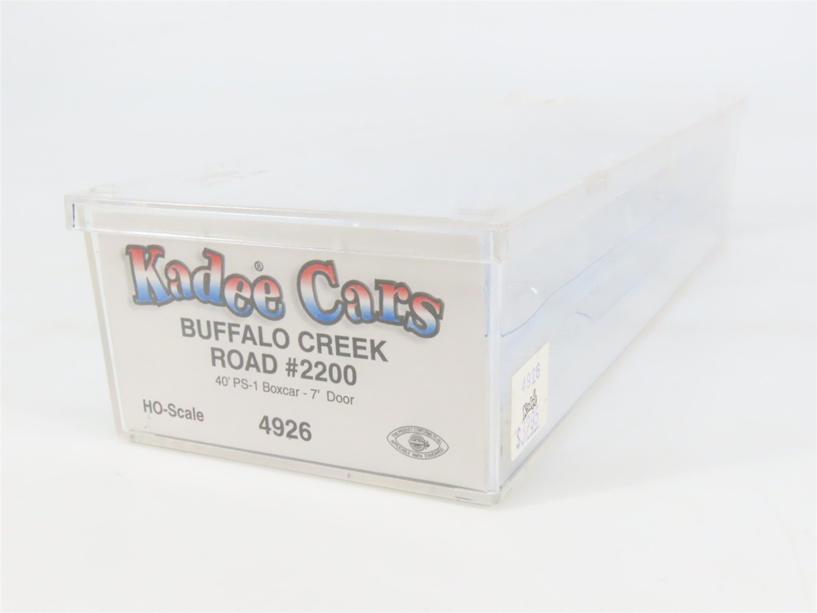 HO Scale Kadee 4926 BCK Buffalo Creek 40' Box Car 2200 RTR
