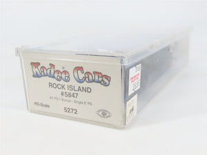 HO Scale Kadee 5272 RI Rock Island 40' PS-1 Box Car 5847 RTR