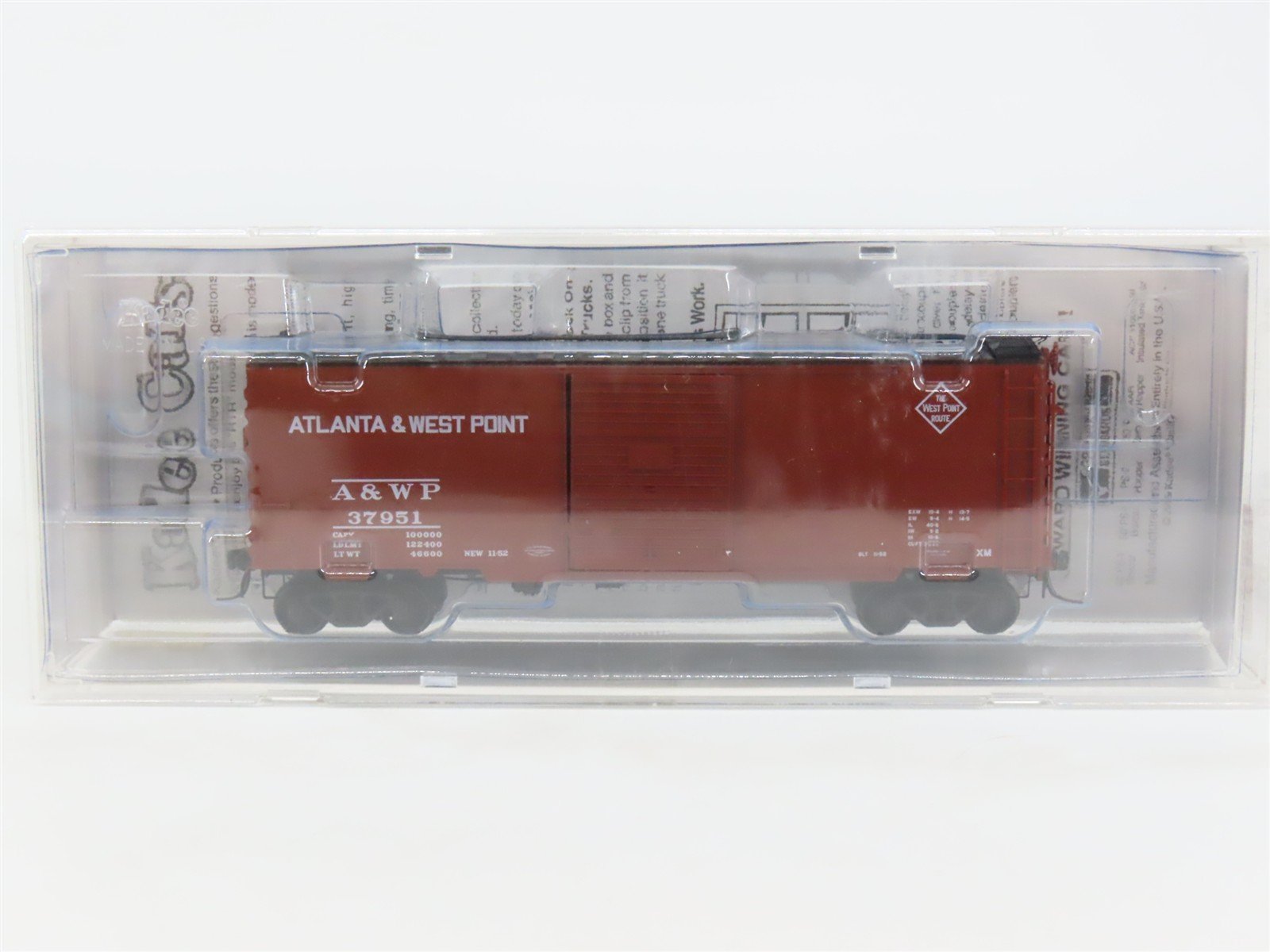 HO Scale Kadee 5127 A&WP Atlanta & West Point 40' Box Car 37951 RTR