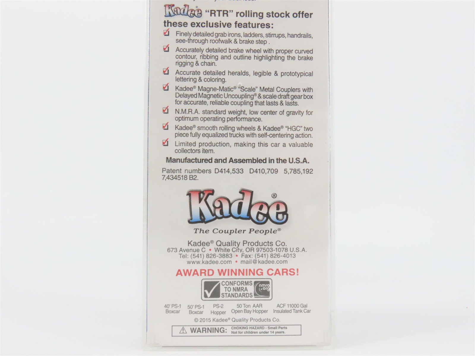 HO Scale Kadee 5127 A&WP Atlanta & West Point 40' Box Car 37951 RTR