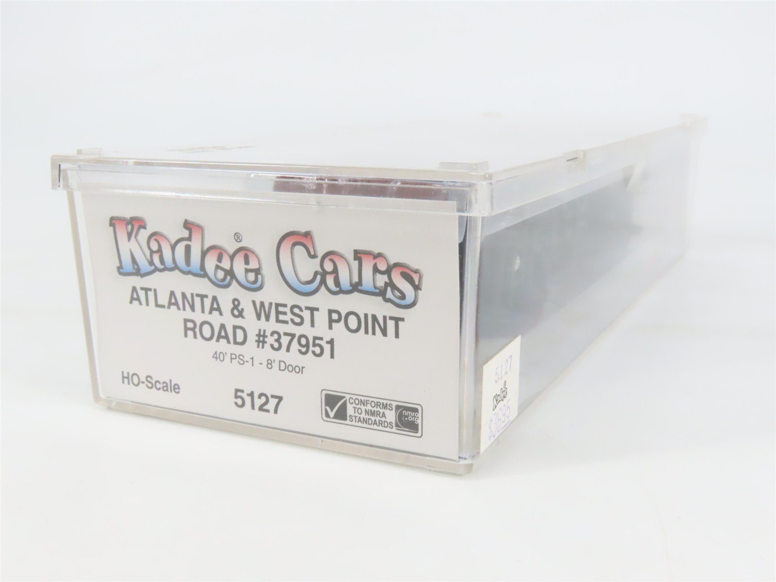 HO Scale Kadee 5127 A&WP Atlanta & West Point 40' Box Car 37951 RTR