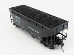 HO Scale Kadee 7516 GM&O Gulf, Mobile & Ohio 2-Bay Offset Open Hopper 32641 RTR