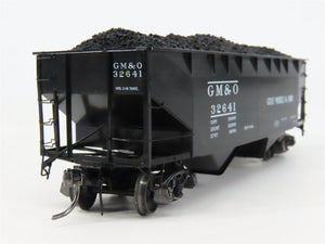 HO Scale Kadee 7516 GM&O Gulf, Mobile & Ohio 2-Bay Offset Open Hopper 32641 RTR