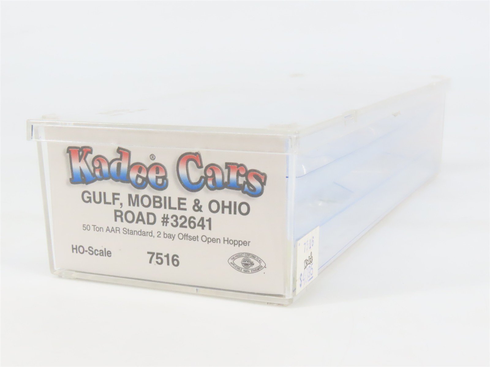 HO Scale Kadee 7516 GM&O Gulf, Mobile & Ohio 2-Bay Offset Open Hopper 32641 RTR