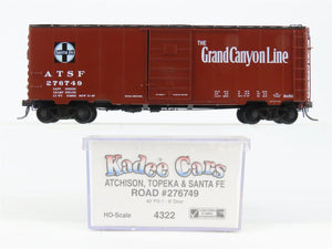HO Scale Kadee 4322 ATSF Santa Fe 40' Box Car 276749 RTR