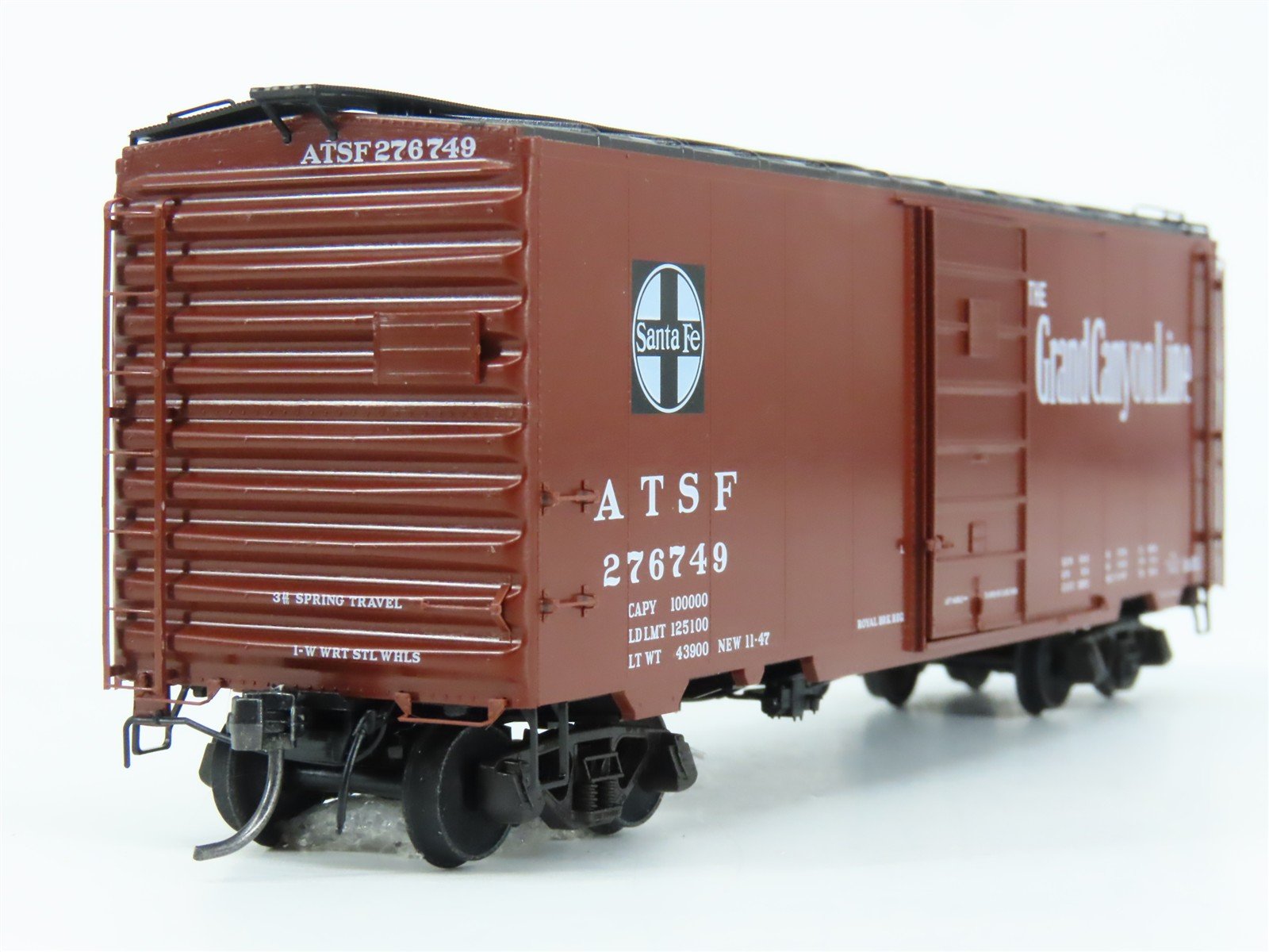 HO Scale Kadee 4322 ATSF Santa Fe 40' Box Car 276749 RTR