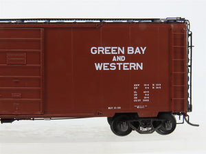 HO Scale Kadee 4066 GBW Green Bay & Western 40' Box Car 708 RTR