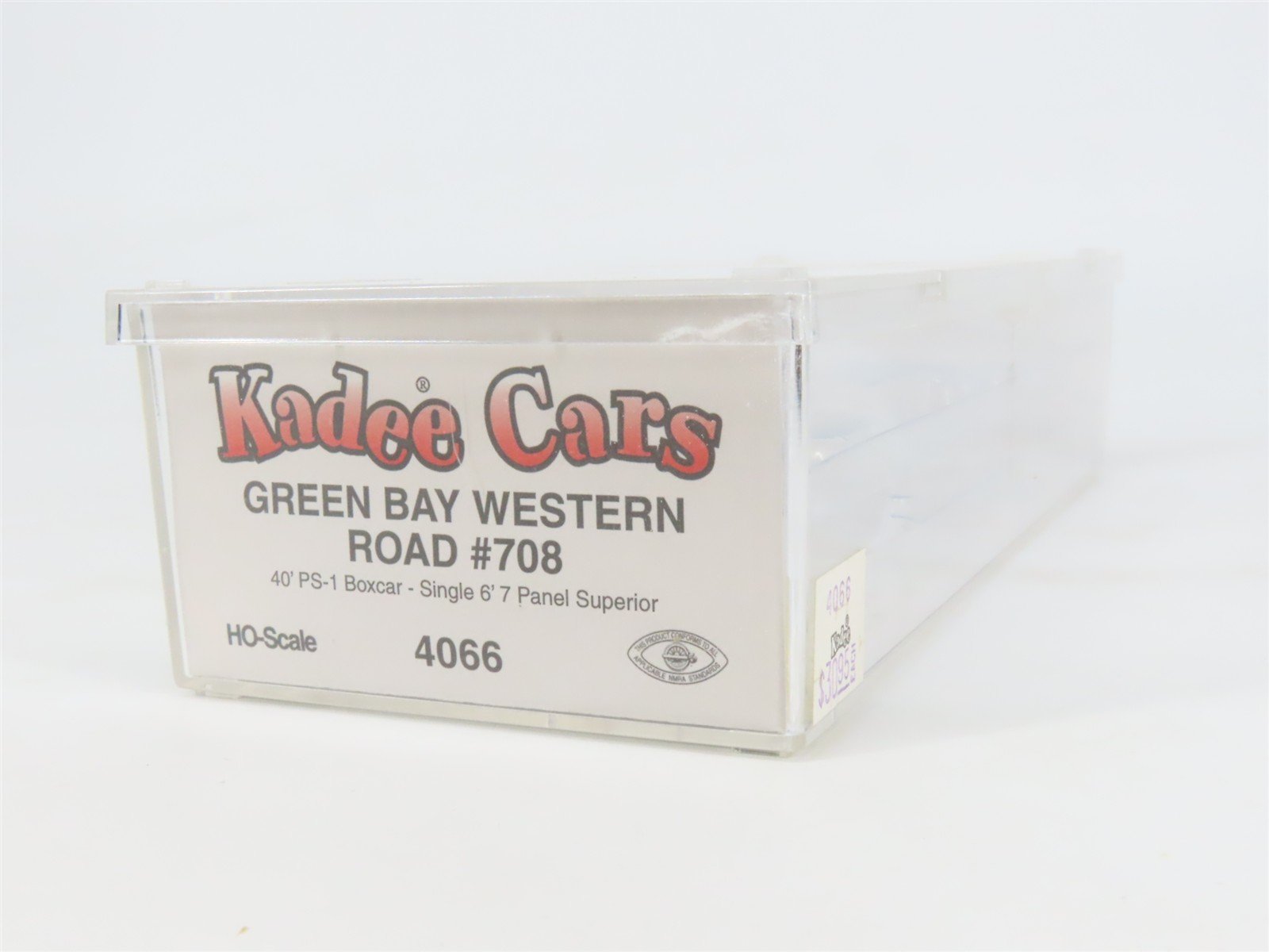 HO Scale Kadee 4066 GBW Green Bay & Western 40' Box Car 708 RTR