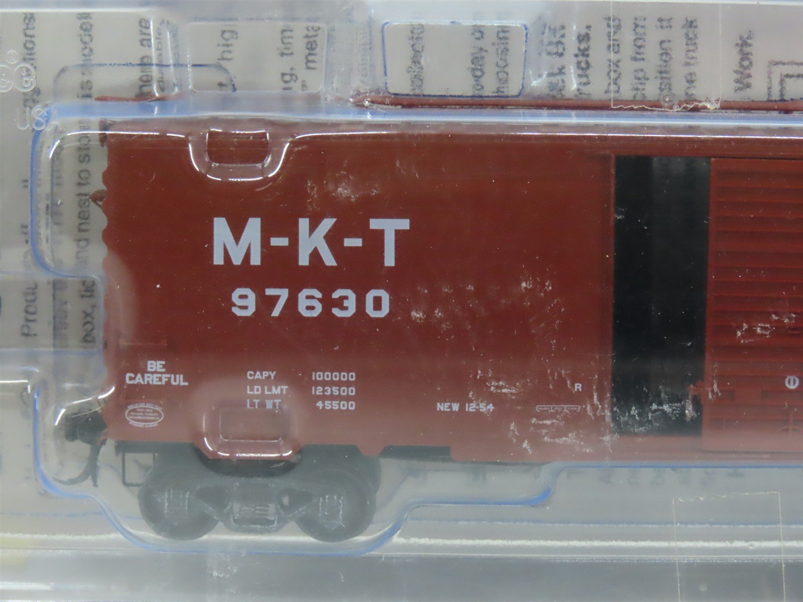 HO Scale Kadee 4512 MKT Missouri-Kansas-Texas 40' Box Car 97630 RTR