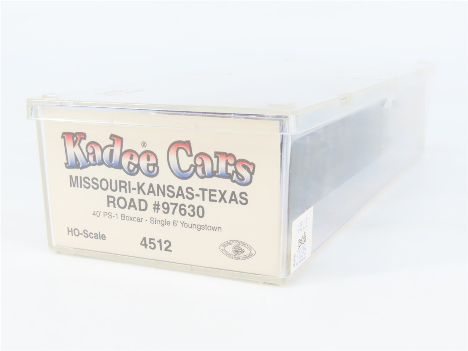 HO Scale Kadee 4512 MKT Missouri-Kansas-Texas 40' Box Car 97630 RTR