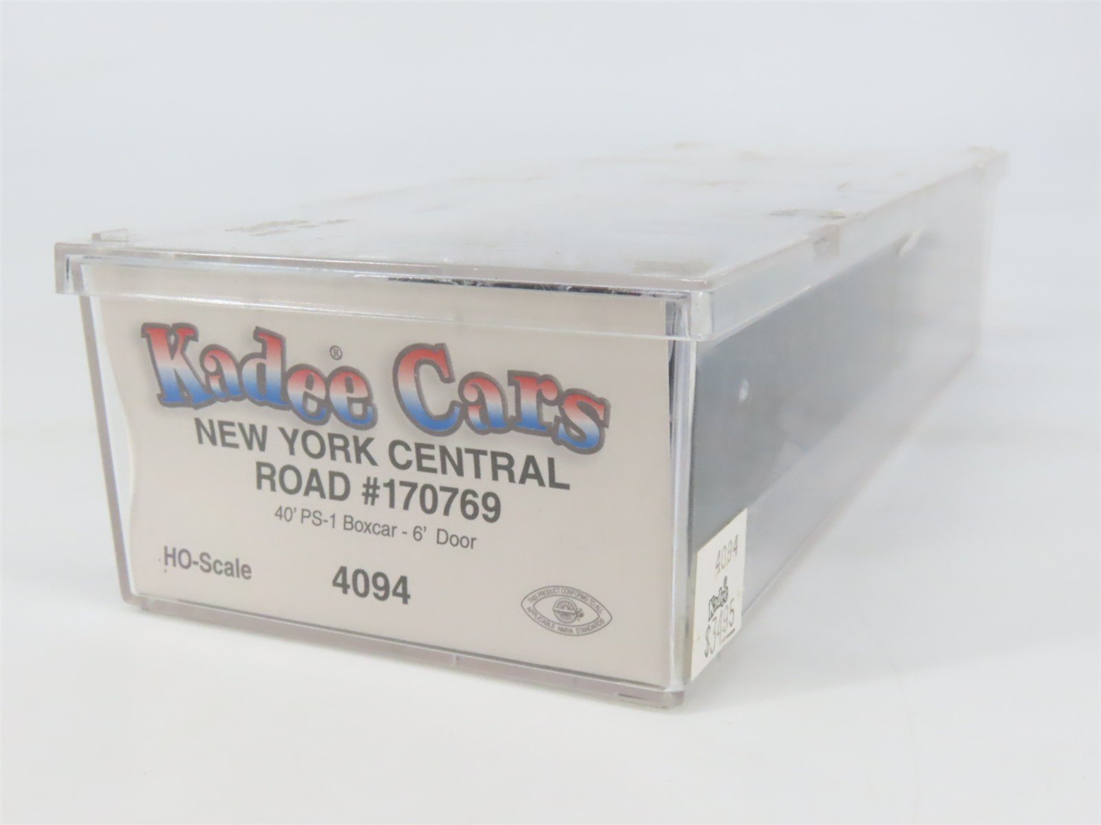 HO Scale Kadee 4094 NYC New York Central 40' Box Car 170769 RTR