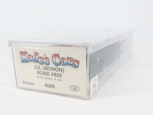HO Scale Kadee 4099 CIL Monon 40' Box Car 820 RTR