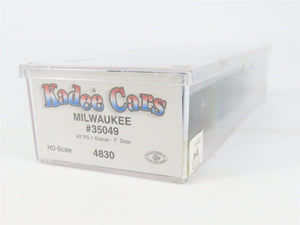 HO Scale Kadee 4830 MILW Milwaukee Road 40' Box Car 35049 RTR