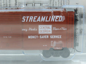 HO Scale Kadee 5126 CG Central of Georgia 40' PS-1 Box Car 7145 RTR