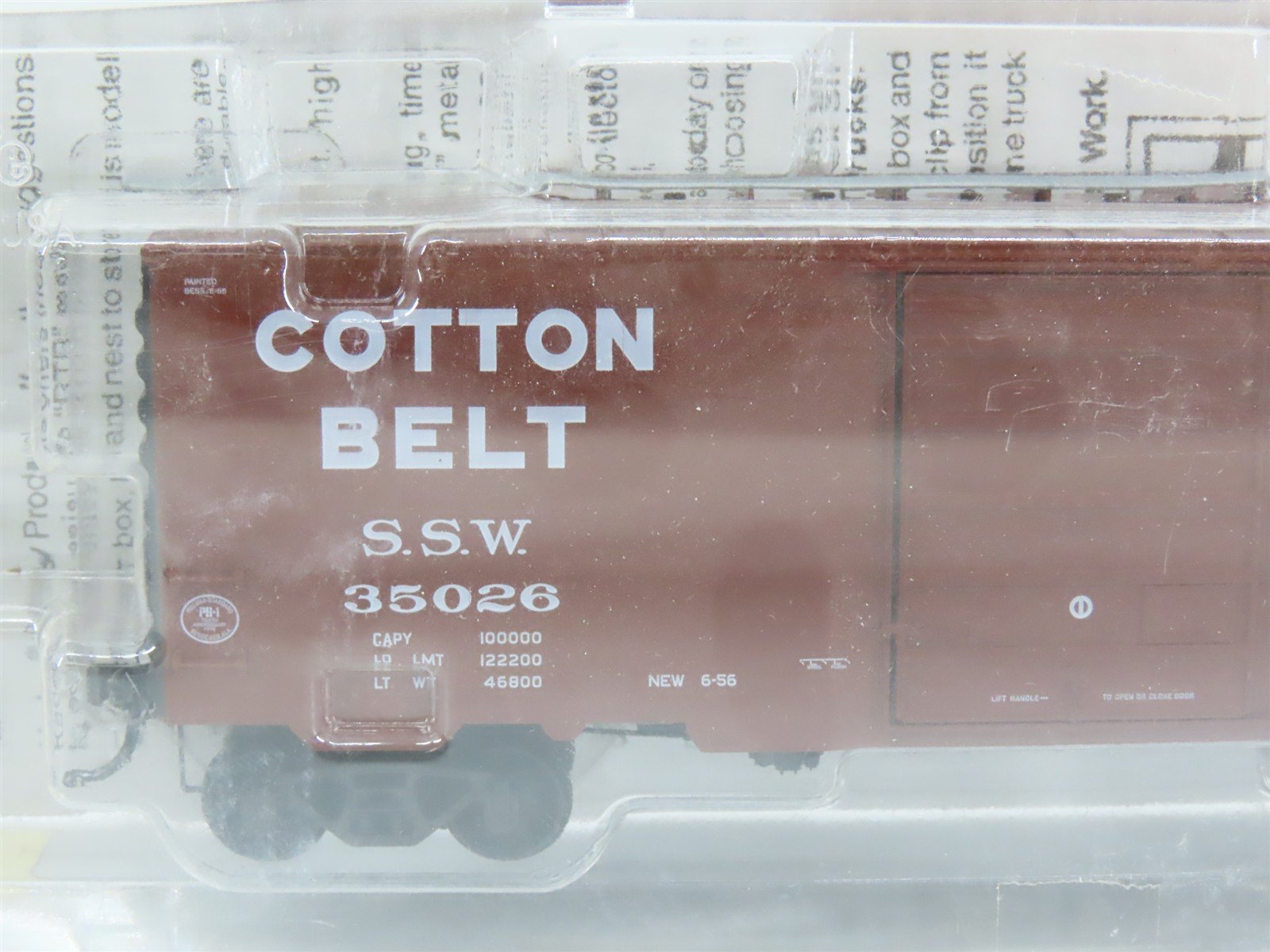 HO Scale Kadee 5321 SSW St. Louis Southwestern 40' Box Car 35026 RTR