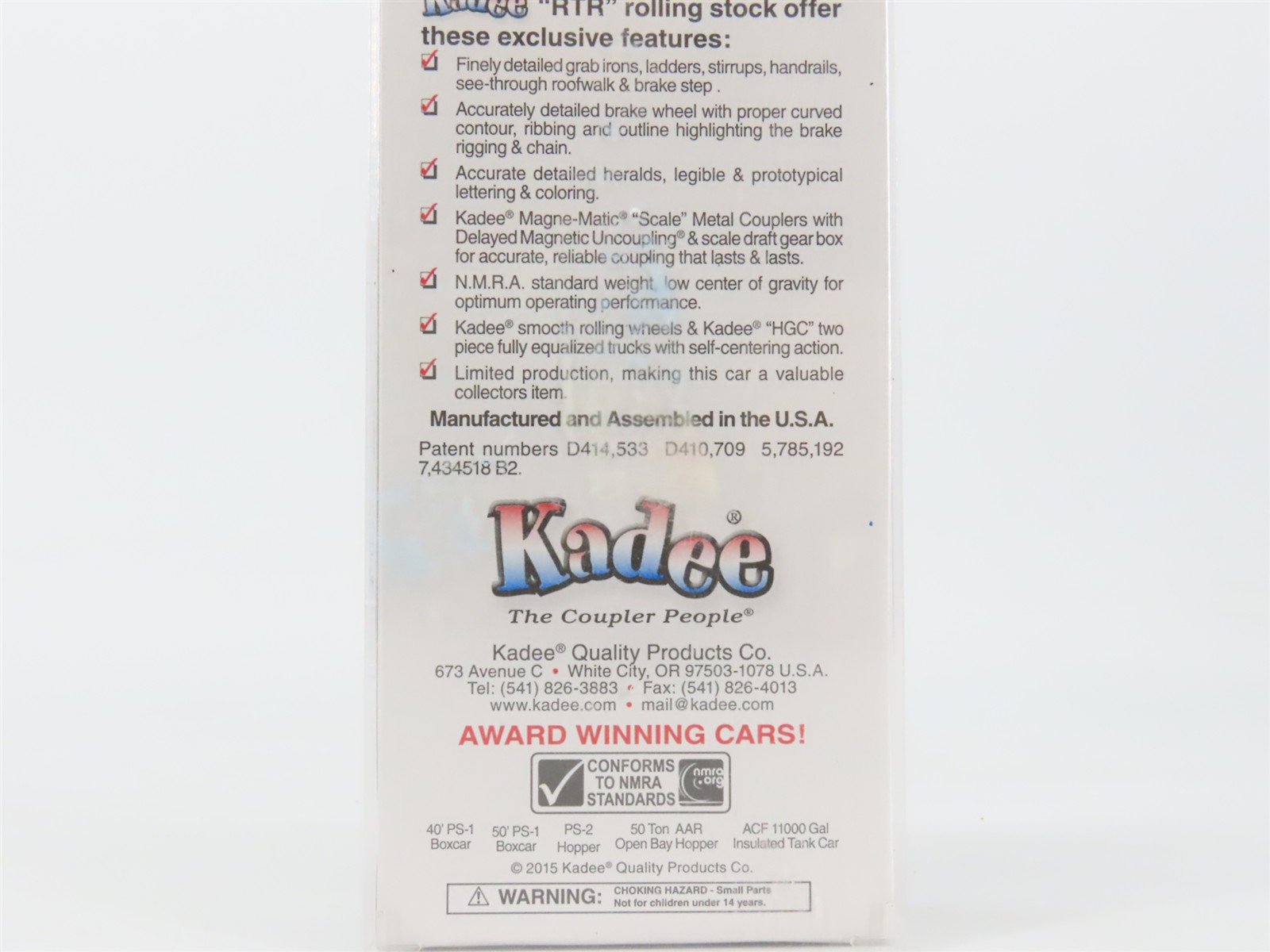 HO Scale Kadee 5321 SSW St. Louis Southwestern 40' Box Car 35026 RTR
