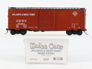 HO Scale Kadee 5127 A&WP Atlanta & West Point 40' PS-1 Box Car 37951 RTR