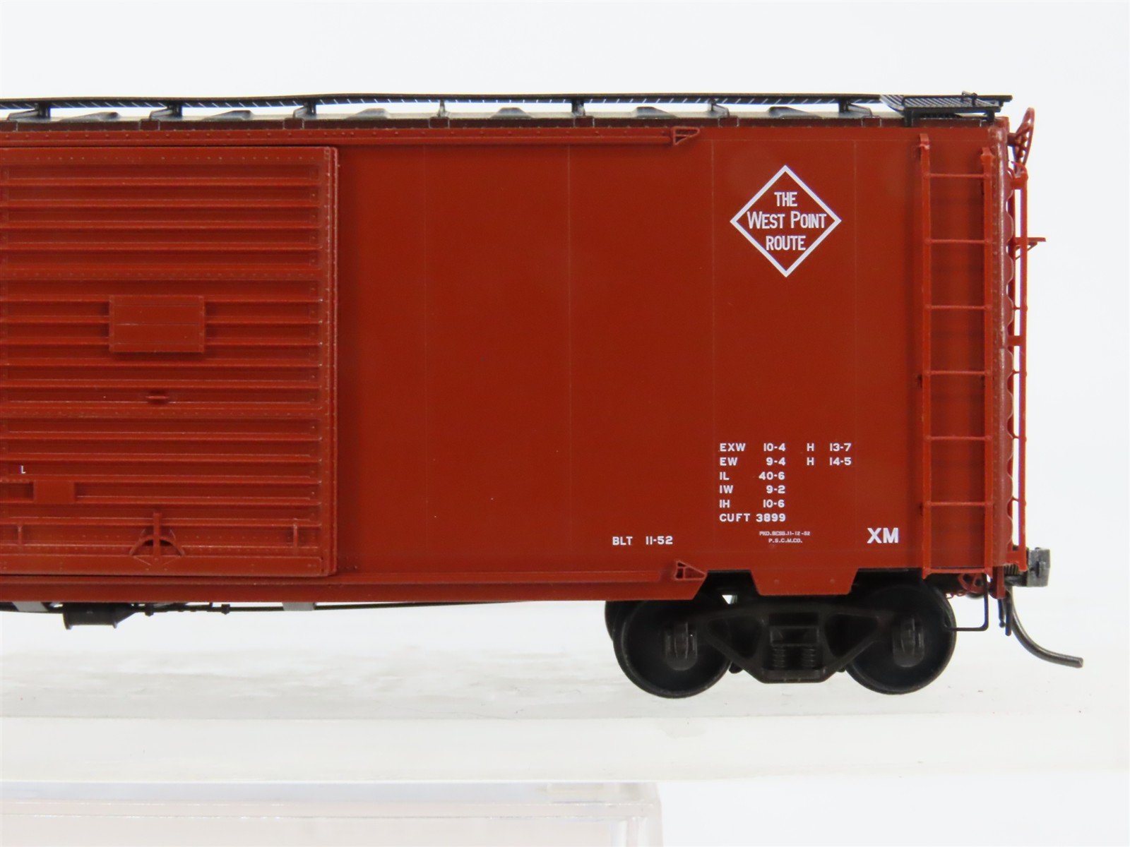 HO Scale Kadee 5127 A&WP Atlanta & West Point 40' PS-1 Box Car 37951 RTR