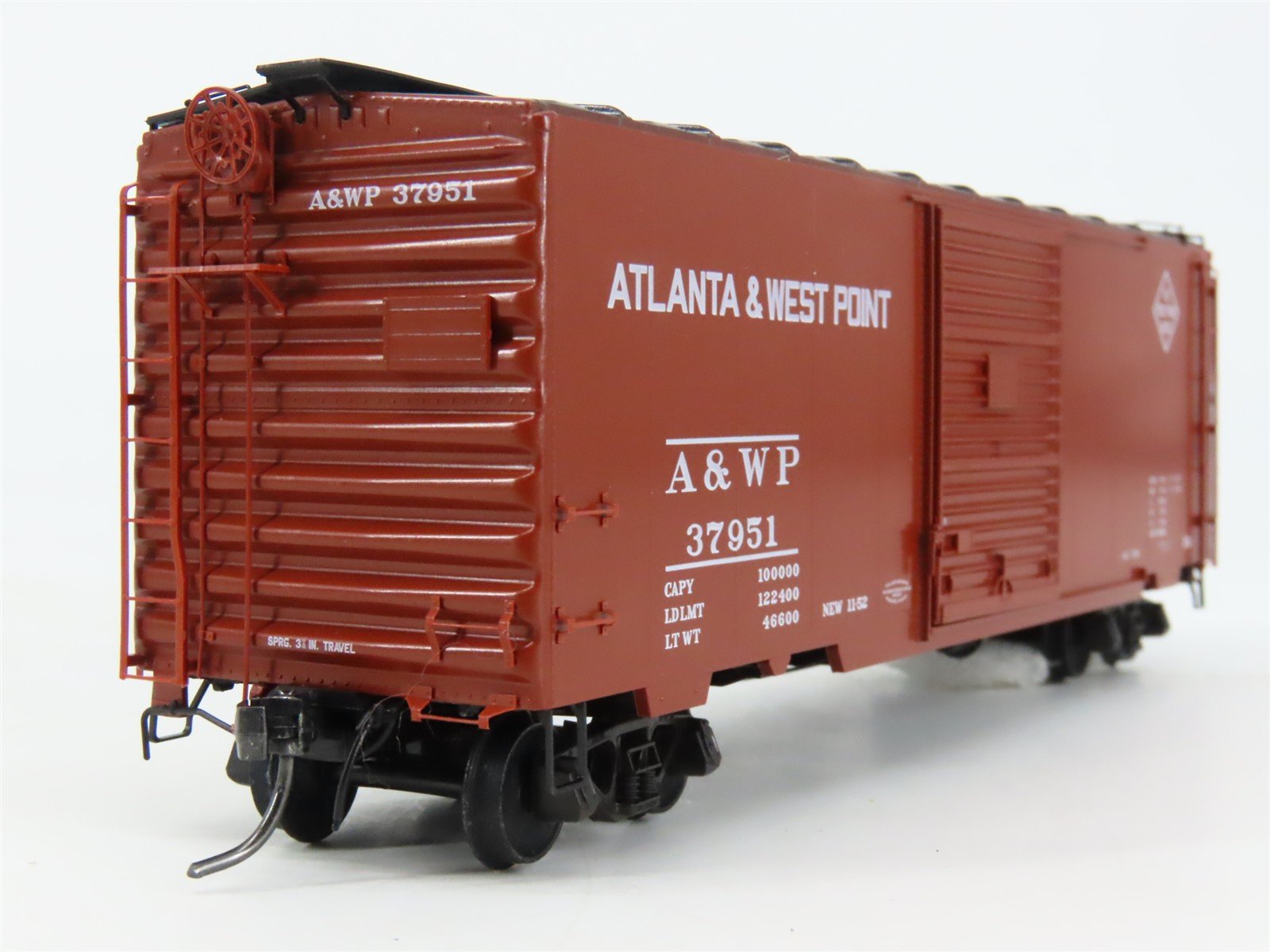 HO Scale Kadee 5127 A&WP Atlanta & West Point 40' PS-1 Box Car 37951 RTR