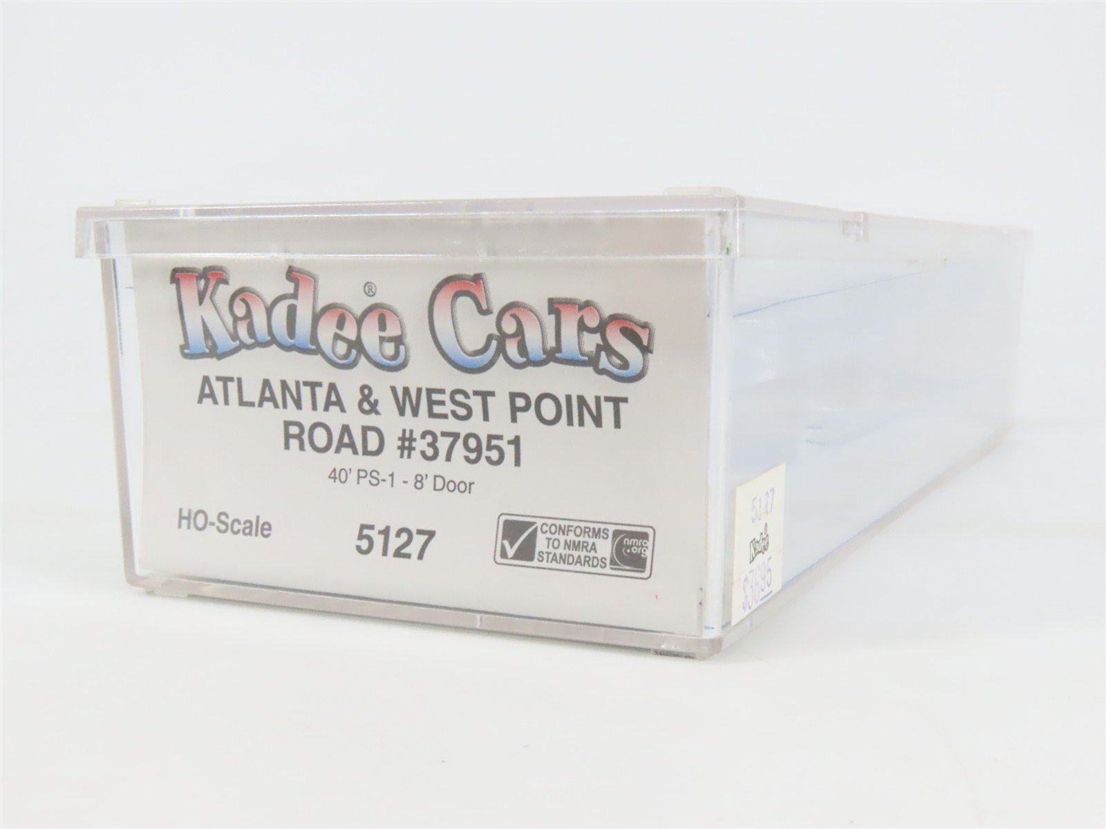 HO Scale Kadee 5127 A&WP Atlanta & West Point 40' PS-1 Box Car 37951 RTR