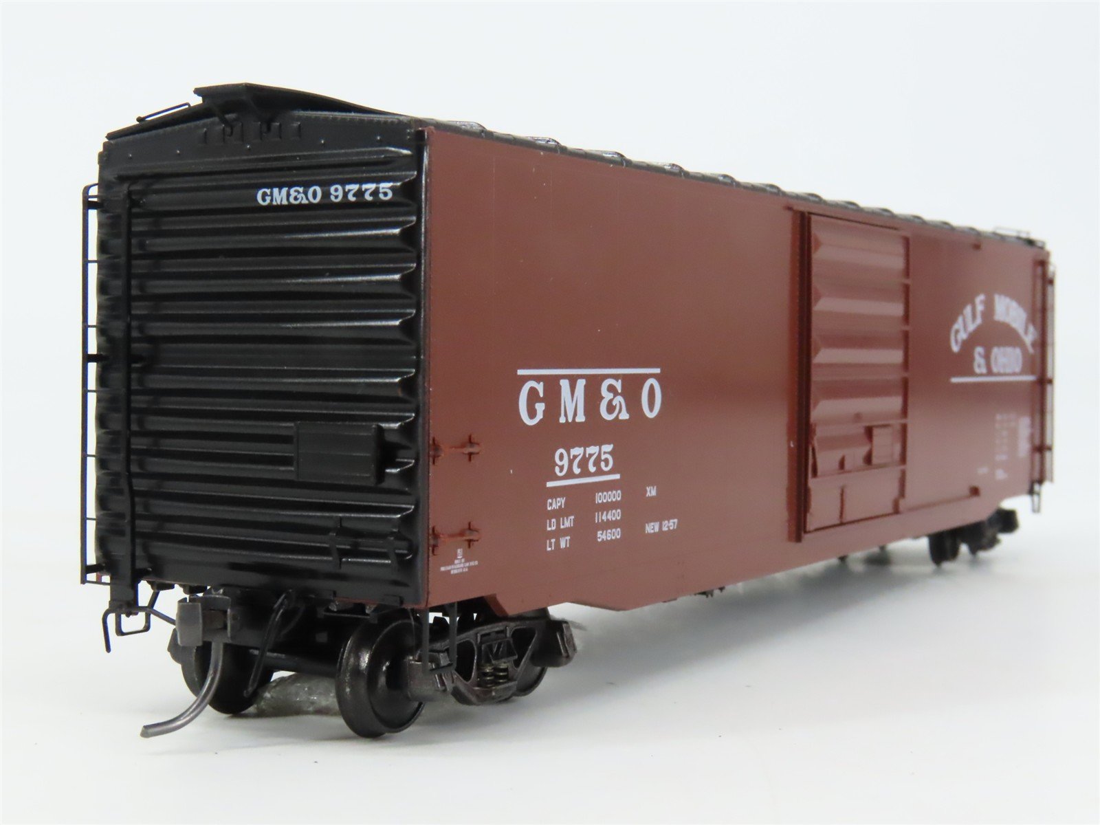 HO Scale Kadee 6018 GM&O Gulf Mobile & Ohio 50' Box Car 9775 RTR