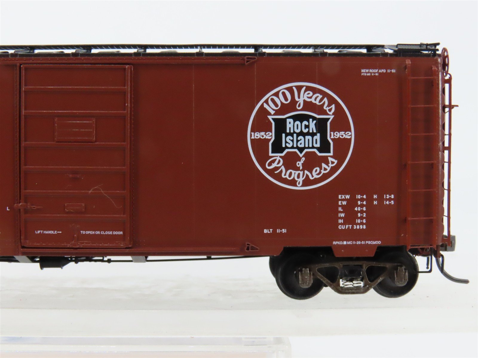 HO Scale Kadee 4063 RI Rock Island 40' PS-1 Box Car 21561 RTR