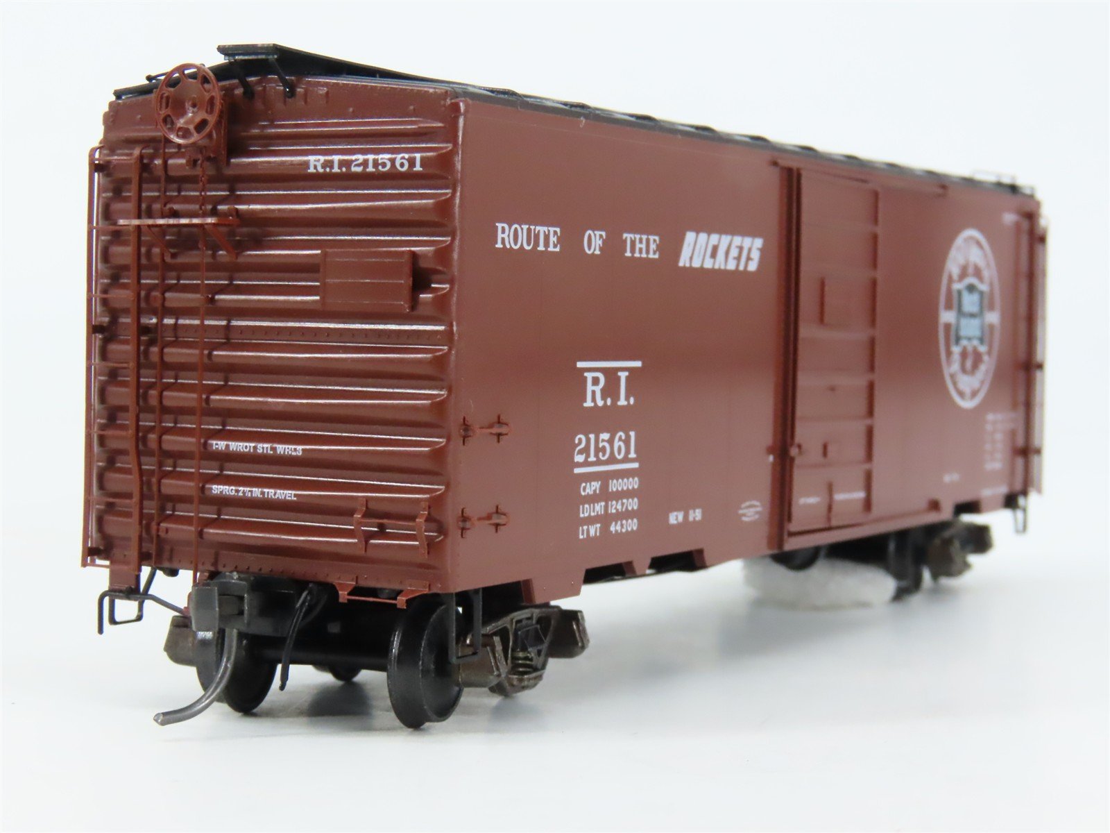 HO Scale Kadee 4063 RI Rock Island 40' PS-1 Box Car 21561 RTR