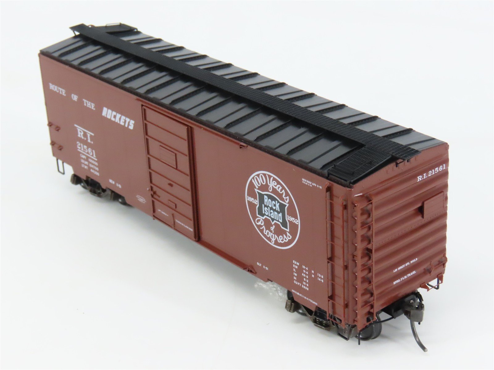 HO Scale Kadee 4063 RI Rock Island 40' PS-1 Box Car 21561 RTR