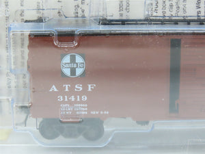 HO Scale Kadee 4095 ATSF Santa Fe 40' Box Car 31419 RTR