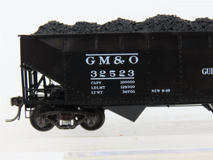 HO Scale Kadee 7511 GM&O Gulf Mobile & Ohio 2-Bay Offset Open Hopper 32523 RTR