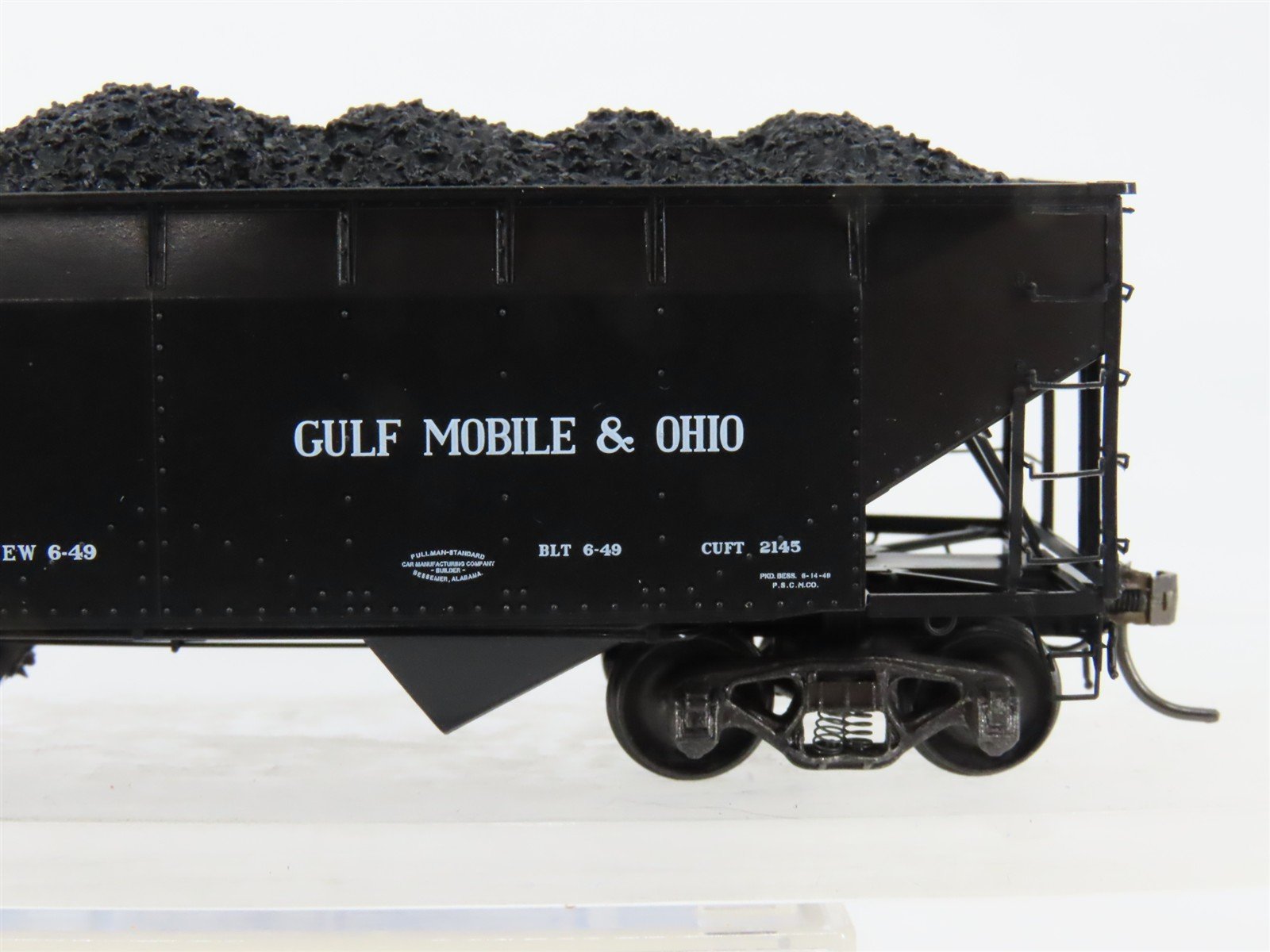 HO Scale Kadee 7511 GM&O Gulf Mobile & Ohio 2-Bay Offset Open Hopper 32523 RTR
