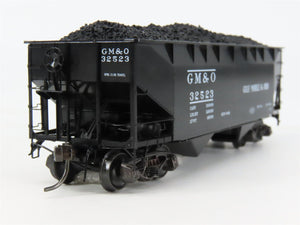 HO Scale Kadee 7511 GM&O Gulf Mobile & Ohio 2-Bay Offset Open Hopper 32523 RTR