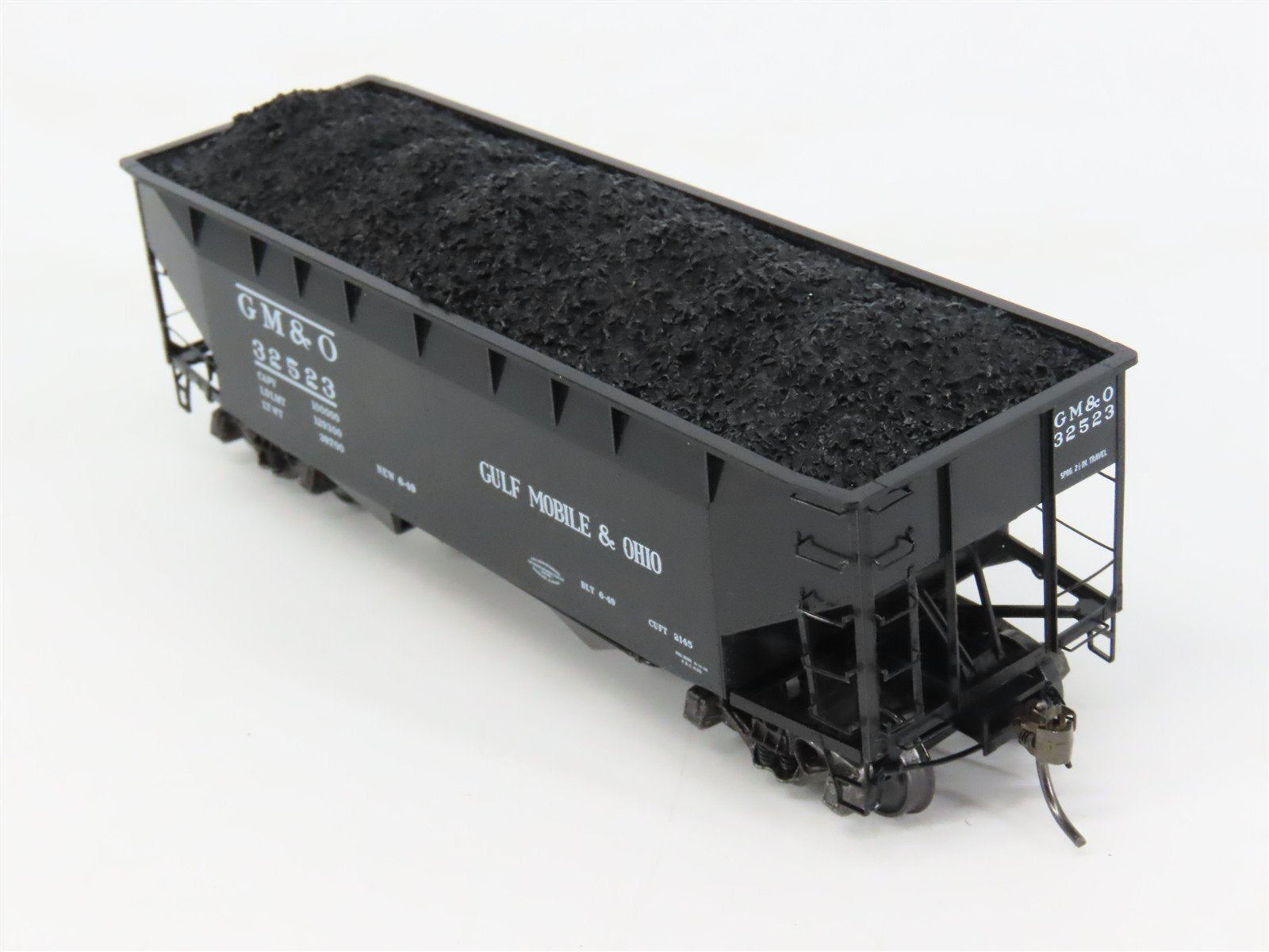 HO Scale Kadee 7511 GM&O Gulf Mobile & Ohio 2-Bay Offset Open Hopper 32523 RTR