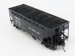 HO Scale Kadee 7511 GM&O Gulf Mobile & Ohio 2-Bay Offset Open Hopper 32523 RTR