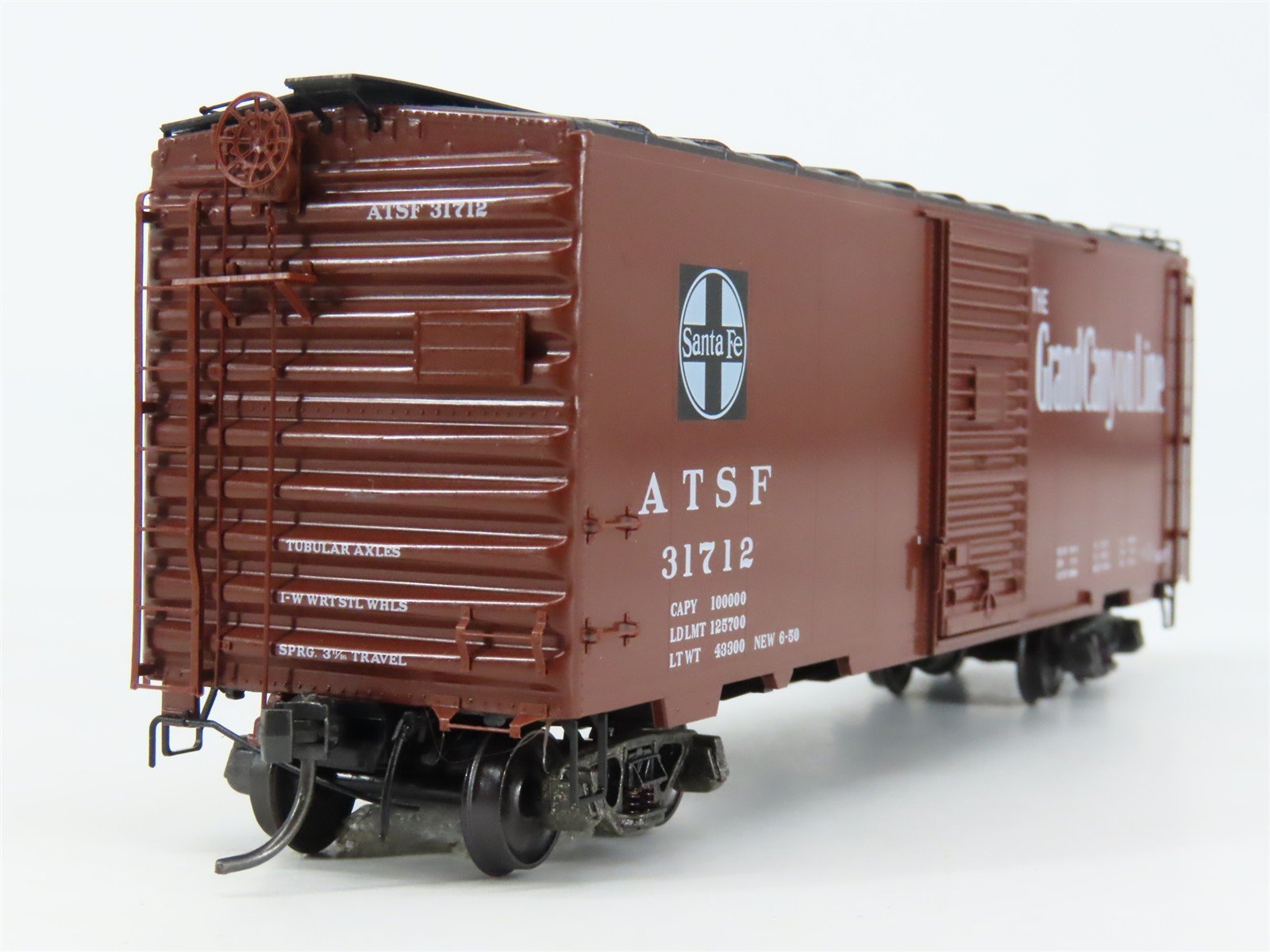 HO Scale Kadee 4065 ATSF Santa Fe 40' Box Car 31712 RTR