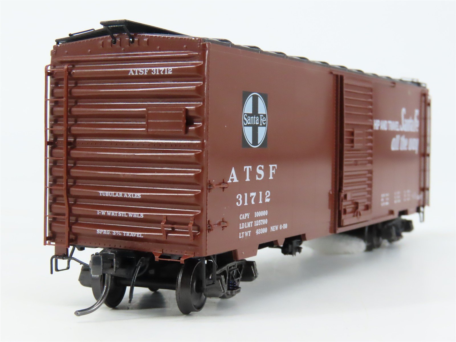 HO Scale Kadee 4065 ATSF Santa Fe 40' Box Car 31712 RTR