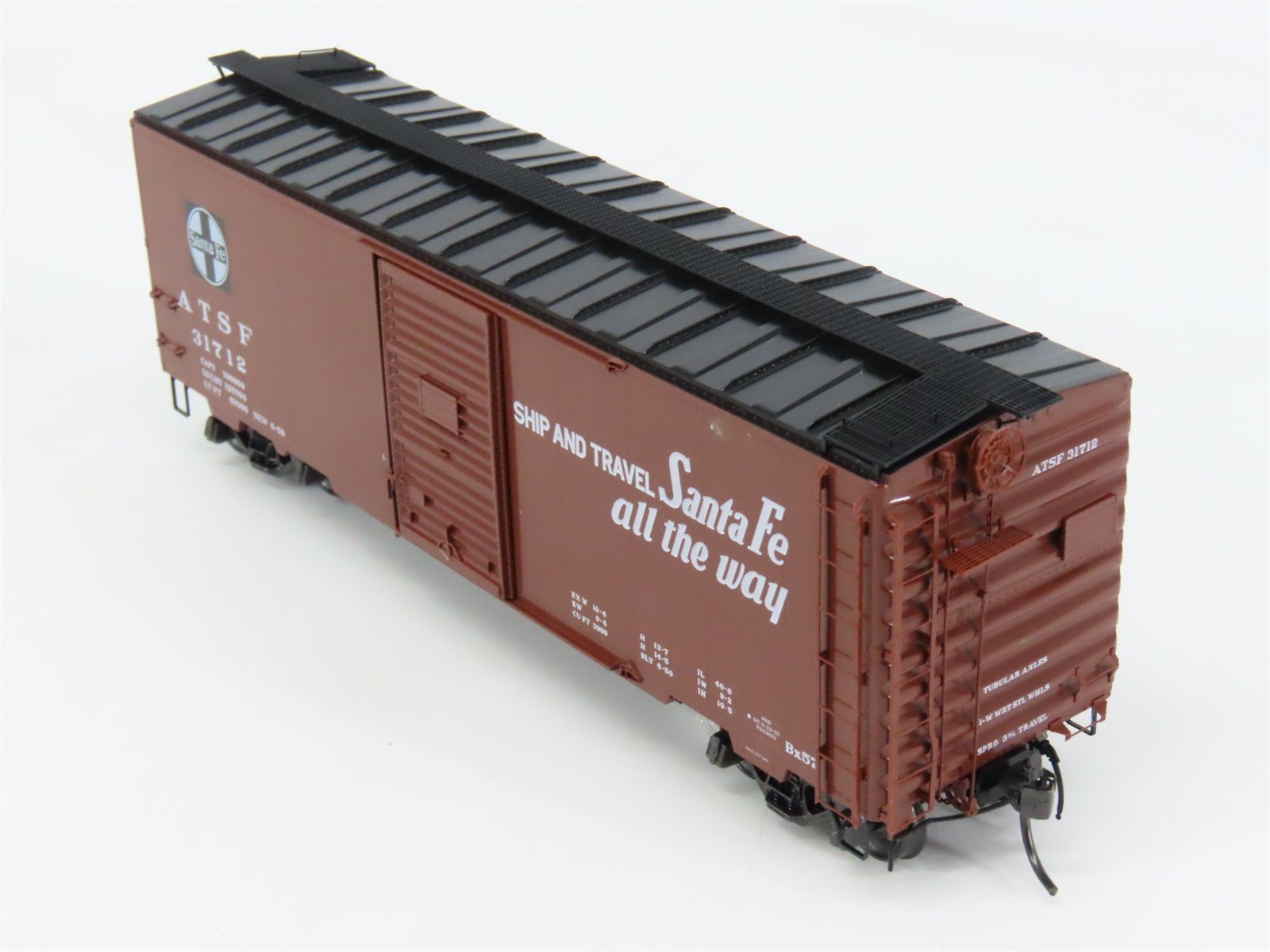 HO Scale Kadee 4065 ATSF Santa Fe 40' Box Car 31712 RTR
