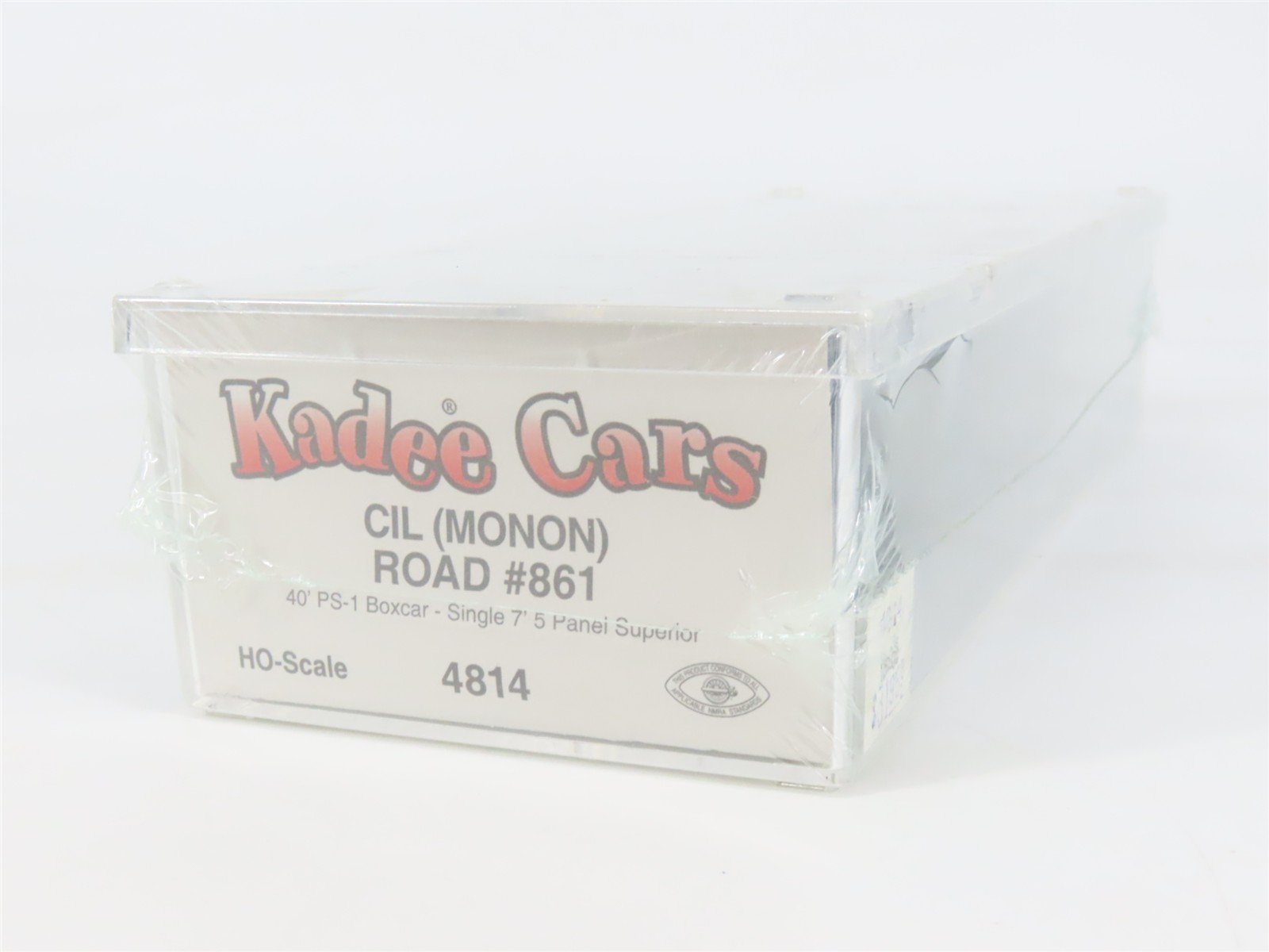 HO Scale Kadee 4814 CIL Monon 40' Box Car 861 RTR