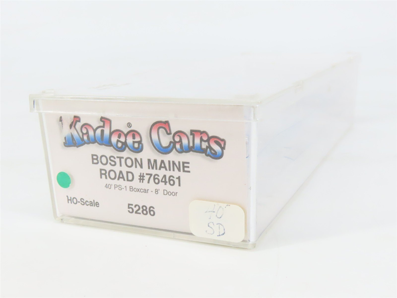 HO Scale Kadee 5286 BM Boston & Maine 40' Box Car 76461 RTR