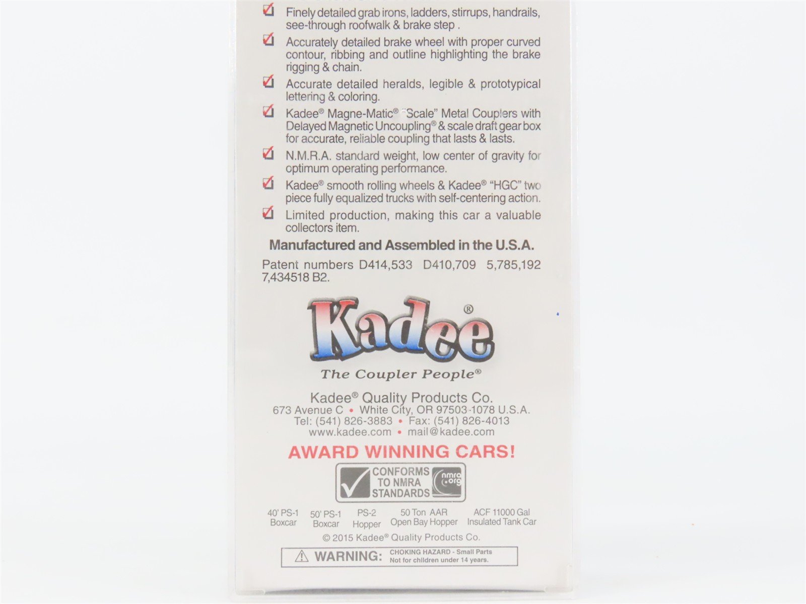 HO Scale Kadee 7521 GM&O Gulf, Mobile & Ohio 2-Bay Offset Open Hopper 32801 RTR