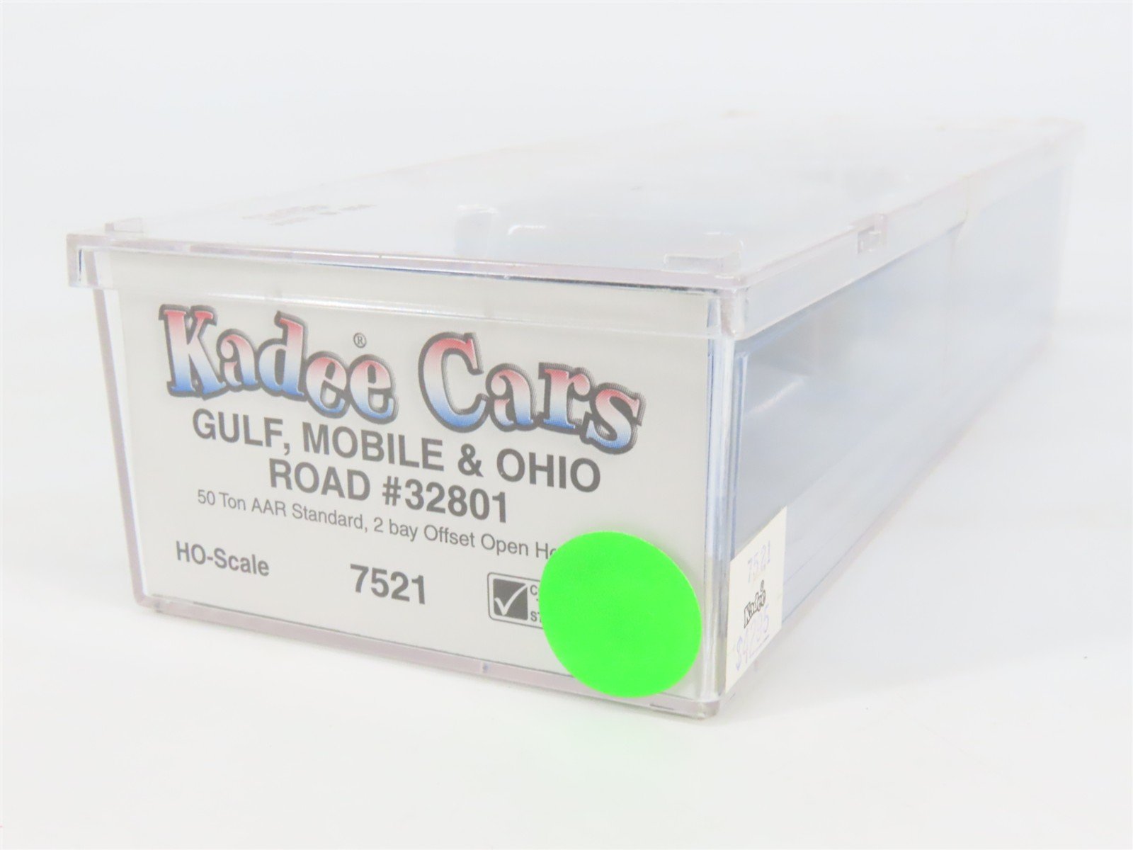 HO Scale Kadee 7521 GM&O Gulf, Mobile & Ohio 2-Bay Offset Open Hopper 32801 RTR