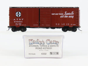 HO Scale Kadee 4332 ATSF Santa Fe 40' Box Car 276531 RTR