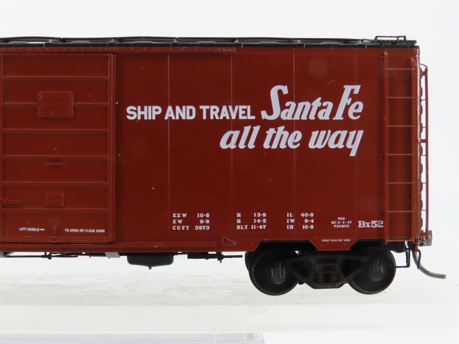 HO Scale Kadee 4332 ATSF Santa Fe 40' Box Car 276531 RTR