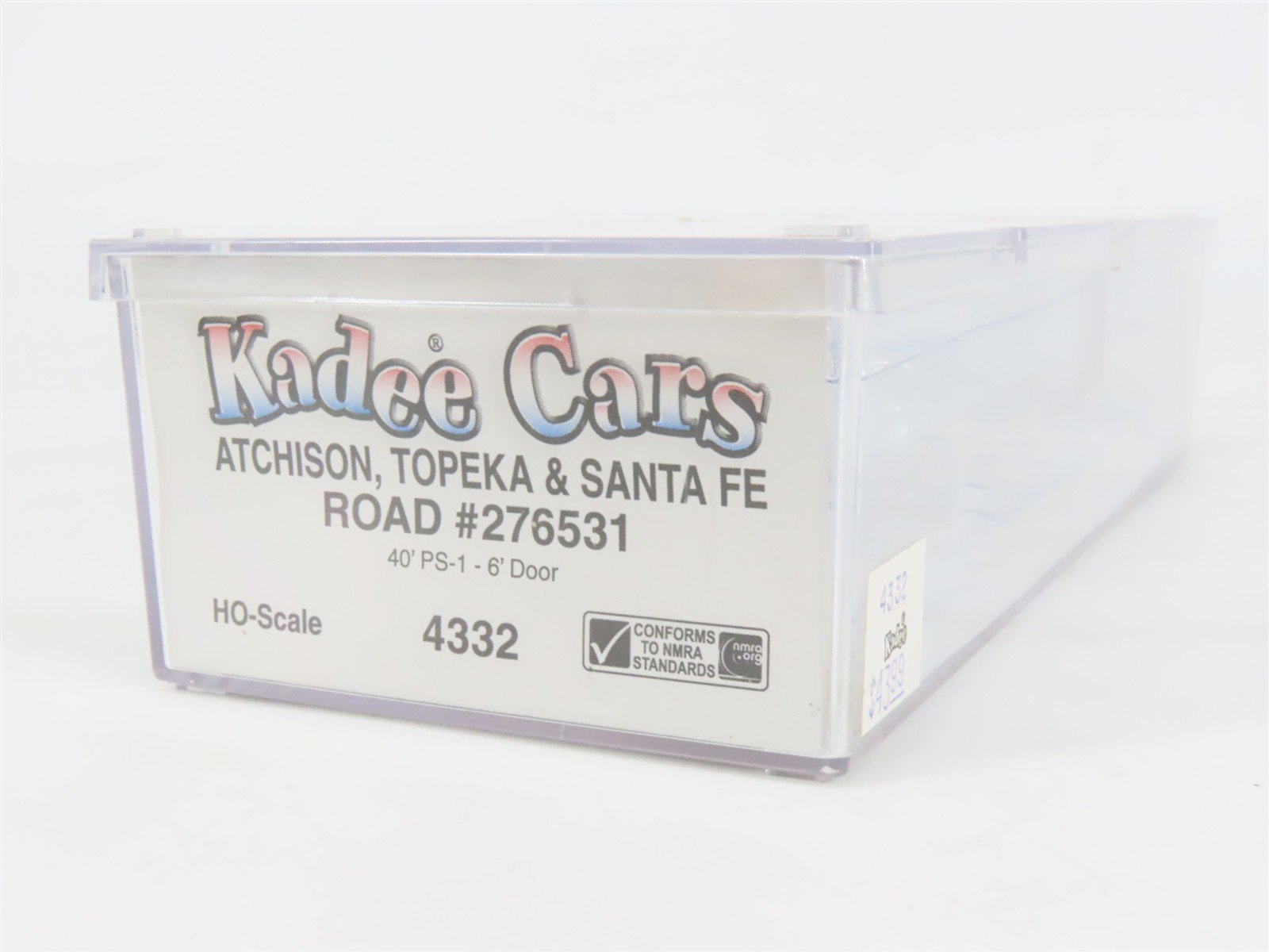 HO Scale Kadee 4332 ATSF Santa Fe 40' Box Car 276531 RTR
